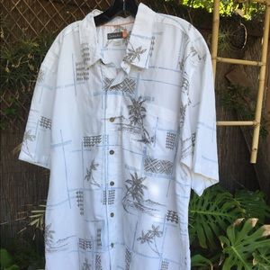 Men’s Quiksilver Hawaiian Aloha shirt